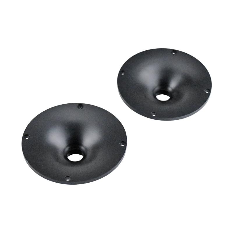 GHXAMP 6 Inch 6.5inch Round Diameter 165mm 34Screw Horn Tweeter Shell Plastic Accessories Speaker Equipment ABS 2PCS