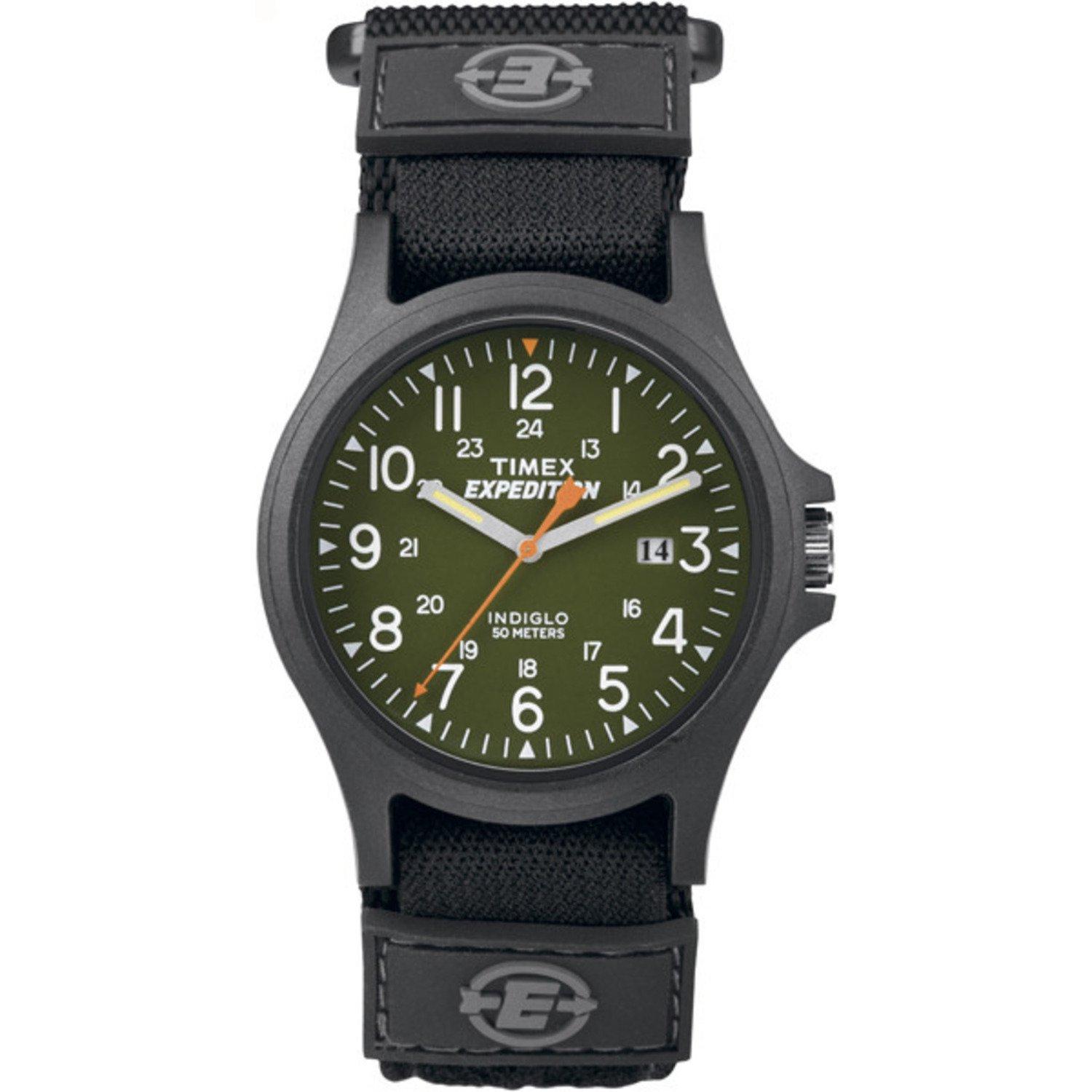 

Чоловічий годинник Timex Expedition Camper N/A, зелений/чорний