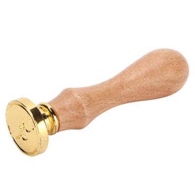 Wachssiegel Abnehmbar Guter Griff Retro-Stil Umschlag Siegelwachs für Einladungsbrief WeinverpackungRose