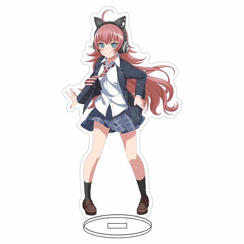 Cartoon Anime RAISE A SUILEN Stand Acrylic Figure MASKING PAREO CHU² BanG Dream Standing Model Plate Props Cosplay