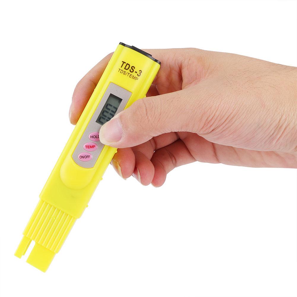 0?9990ppm TDS Meter LCD Digital Water Tester Meter for Drinking Water Hydroponics Aquarium