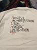 Camicia Hippie Meditazione Vintage Anni '90 Uomo XL Andrew Lost Moinx & Co Occhi d'Arte Occhio