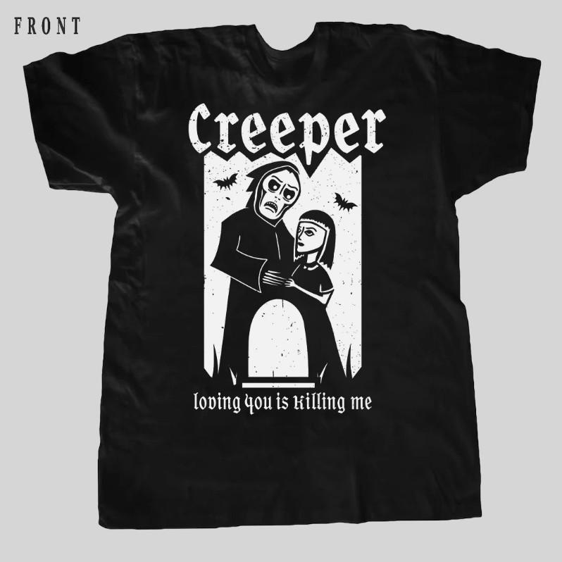 

Rare CREEPER Band Tour Cotton Gift For Fan S to 5XL Tshirt GC3039 Unisex T-Shirt S