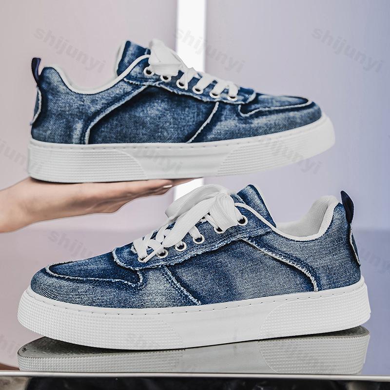 Fashion Spring New Men's 2025 Breathable Fabric Casual Shoes Fashion Trend Versatile Comfortable Non slip Lightweight chunky sneakers