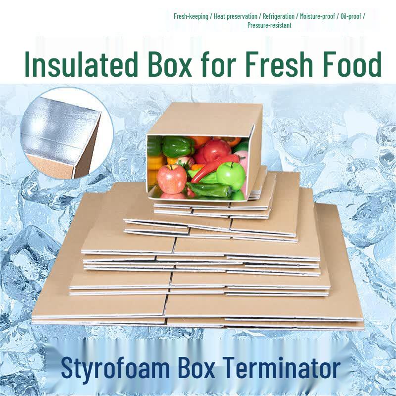 Insulated Foldable Cold Chain Shipping Box