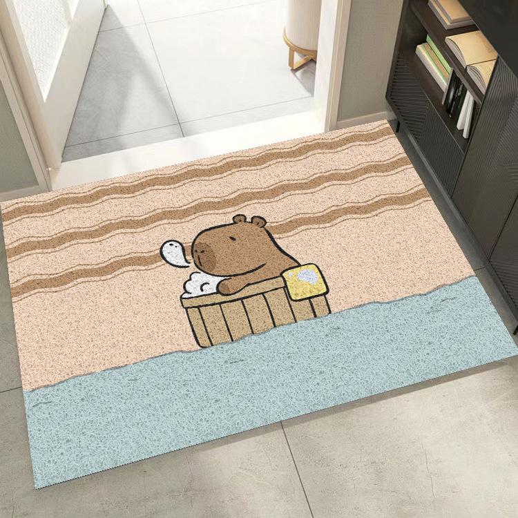 

Cute Cartoon Dirt-Resistant Non-Slip Entrance Door Mat, Cuttable Wear-Resistant Coil Loop Carpet 40*60CM
