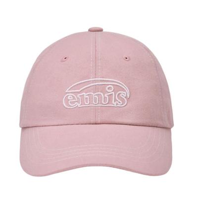 Emis WHITE STITCH BALL CAP-PINK