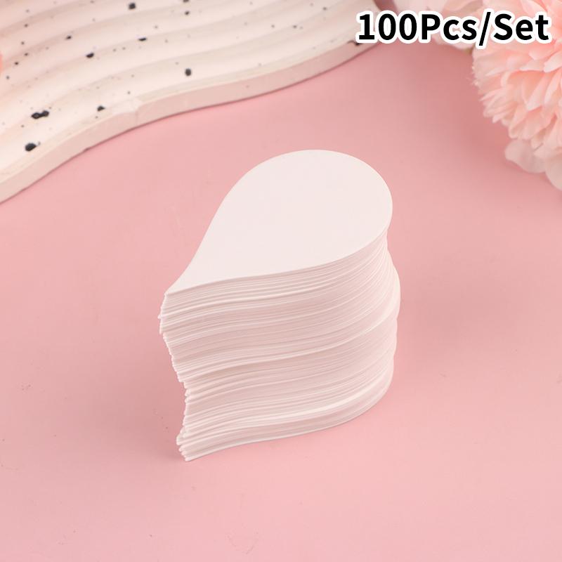50/100Pcs Fragrance Perfume Essential Oils Test Paper For Aromatherapy Tester Paper Strips Briolette And Rectangle Shape