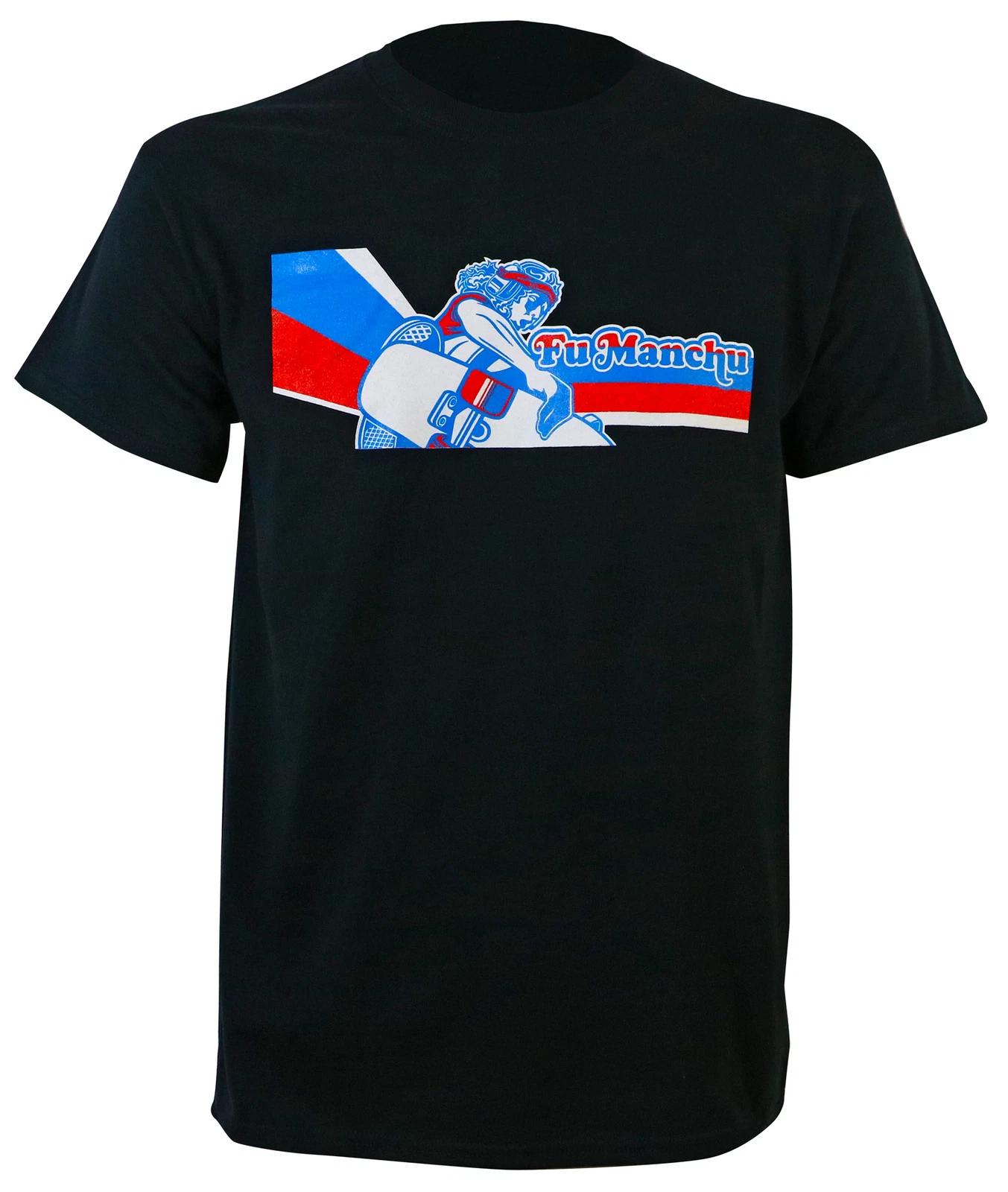 

Authentic Fu Manchu New Alva T-Shirt Black S M L XL 2XL NEW M