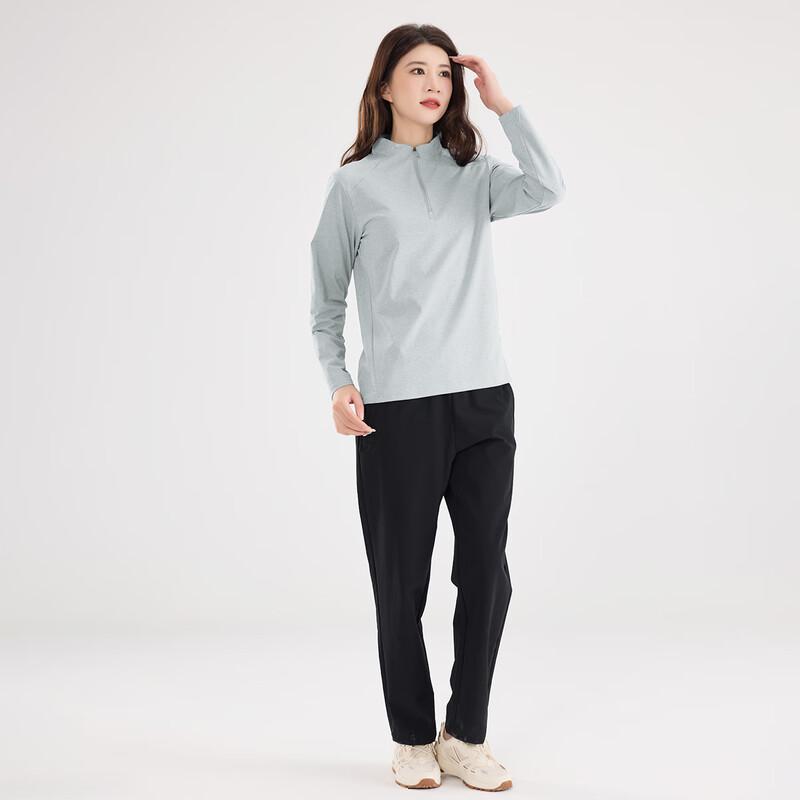 Vepeal Couple's Fashion Stand-Collar Long-Sleeve T-Shirt