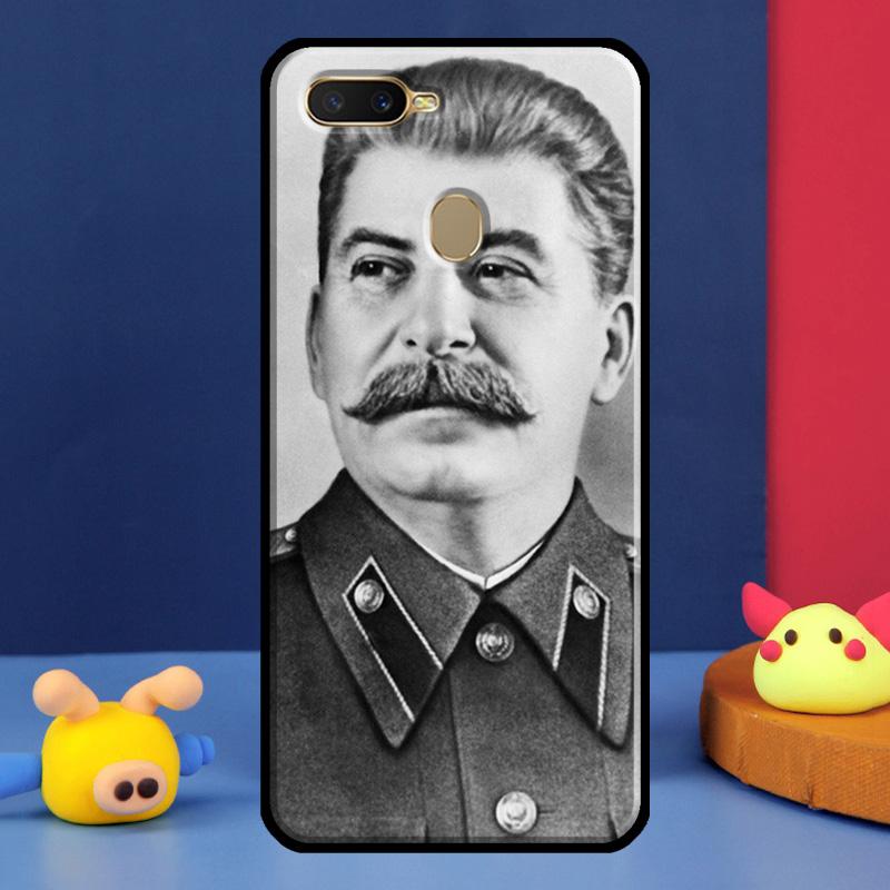 Russian Stalin Ussr Communism Case For Oppo A98 A78 A58 A15 A16 A17 A5 A9 A91 A52 A72 A76 A96 A74 A94 A54 S A57 A77 Cover