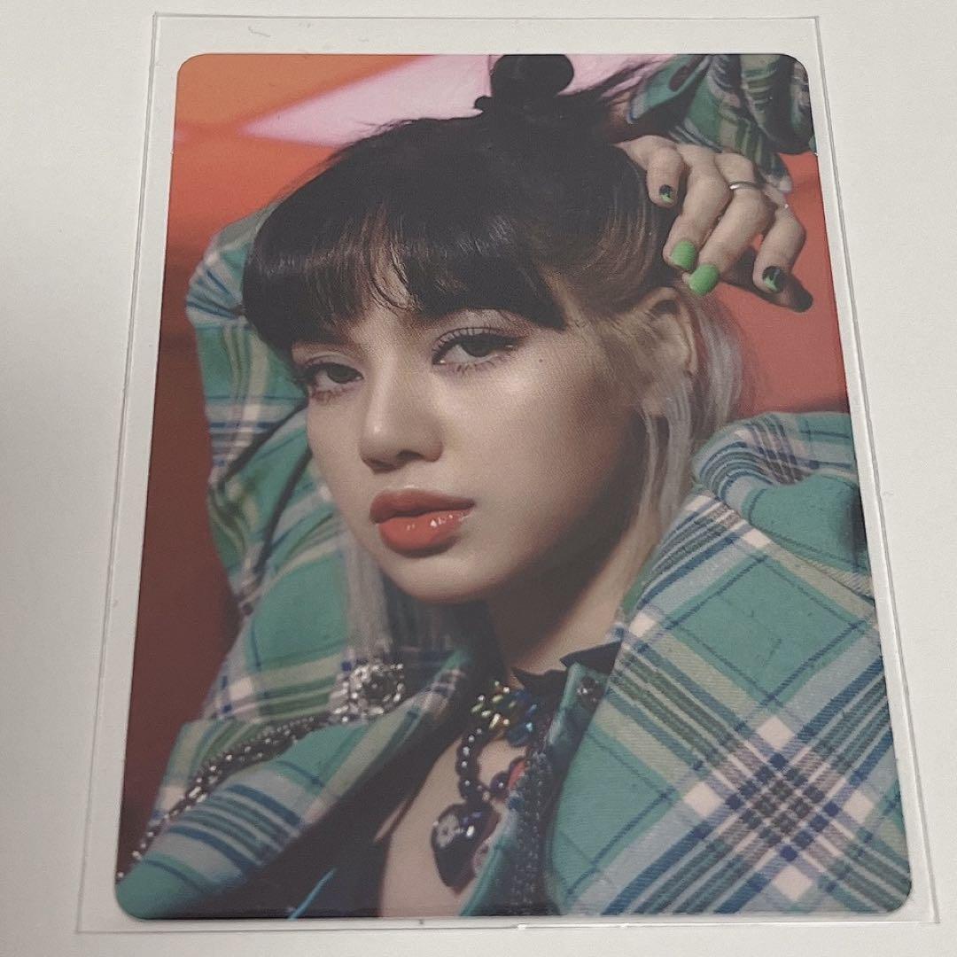 

[USED] BLACKPINK THE ALBUM JP First Press Limited Edition B Trading Card Lisa