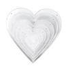 8Pcs Heart Shaped Sewing Template Multi Size Quilting Stencils Thick Acrylic Quilting Patterns Templates for Sewing Crafts Supplies