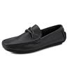 Men Loafers Shoes Summer Soft Genuine Leather Business Casual Shoes Men Moccasins Light Breathable Slip On Luxury Driving Shoes