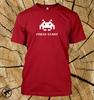 SPACE INVADER Press Start T Shirt Retro Gaming Tee