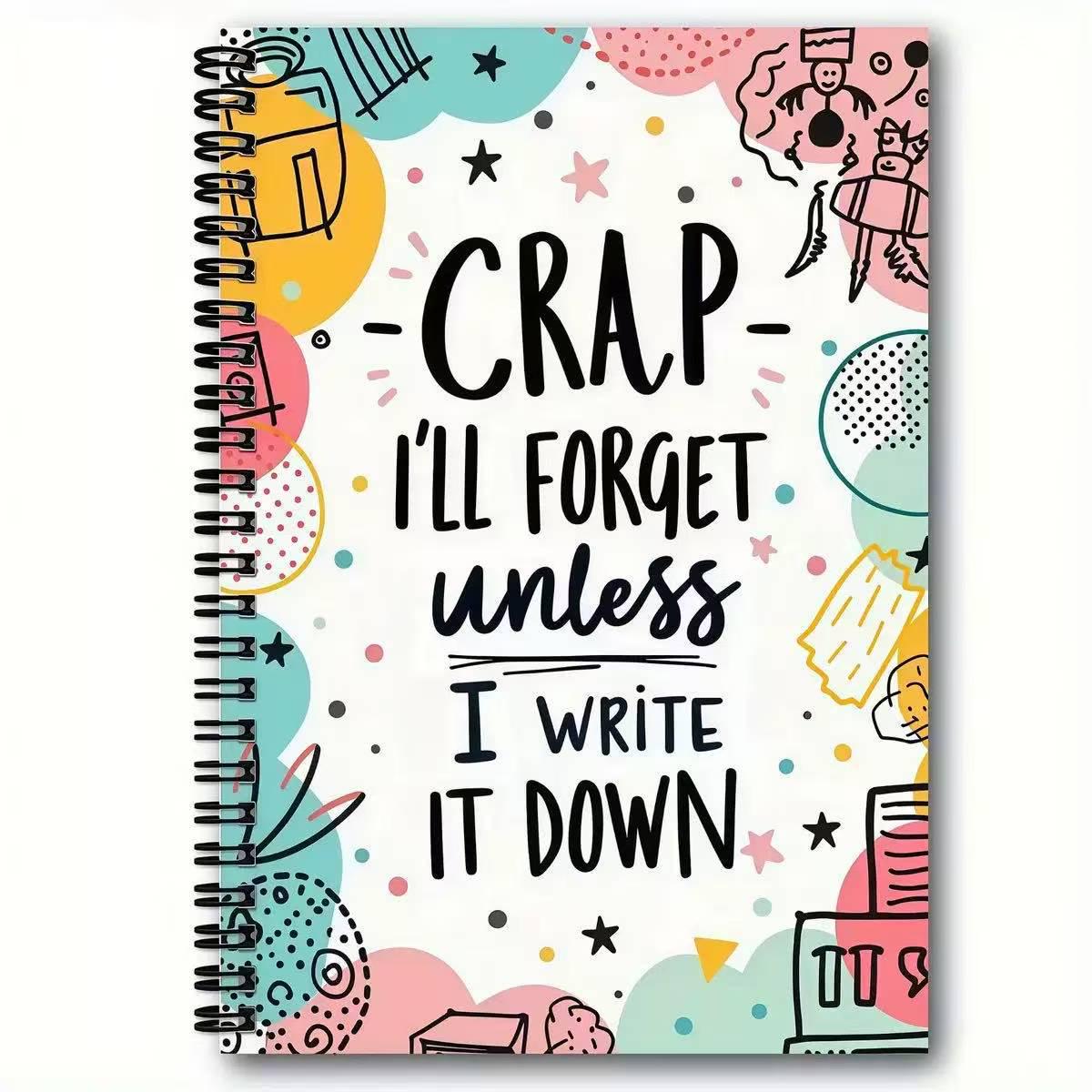 Spiral Coil Notebook A5 Daily Planner