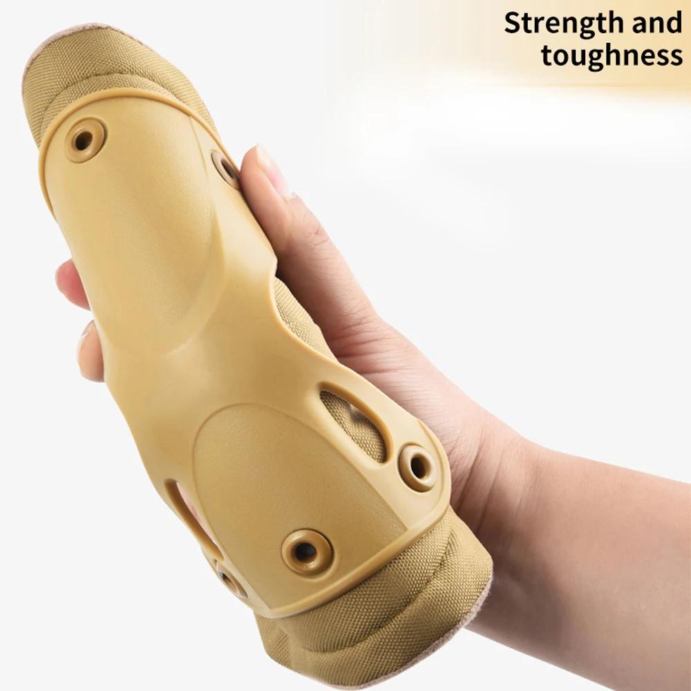 Camo Tactical Kneepad Elbow Pads Military Knee Protector Army Airsoft Outdoor Sports Working Hunting Skating Safety Gear Kneecap