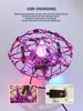 2.4G RC Drone with Hand Throw Launch, One Key Return, Altitude Hold, Cool Toys Gifts for Teens Boys Girls