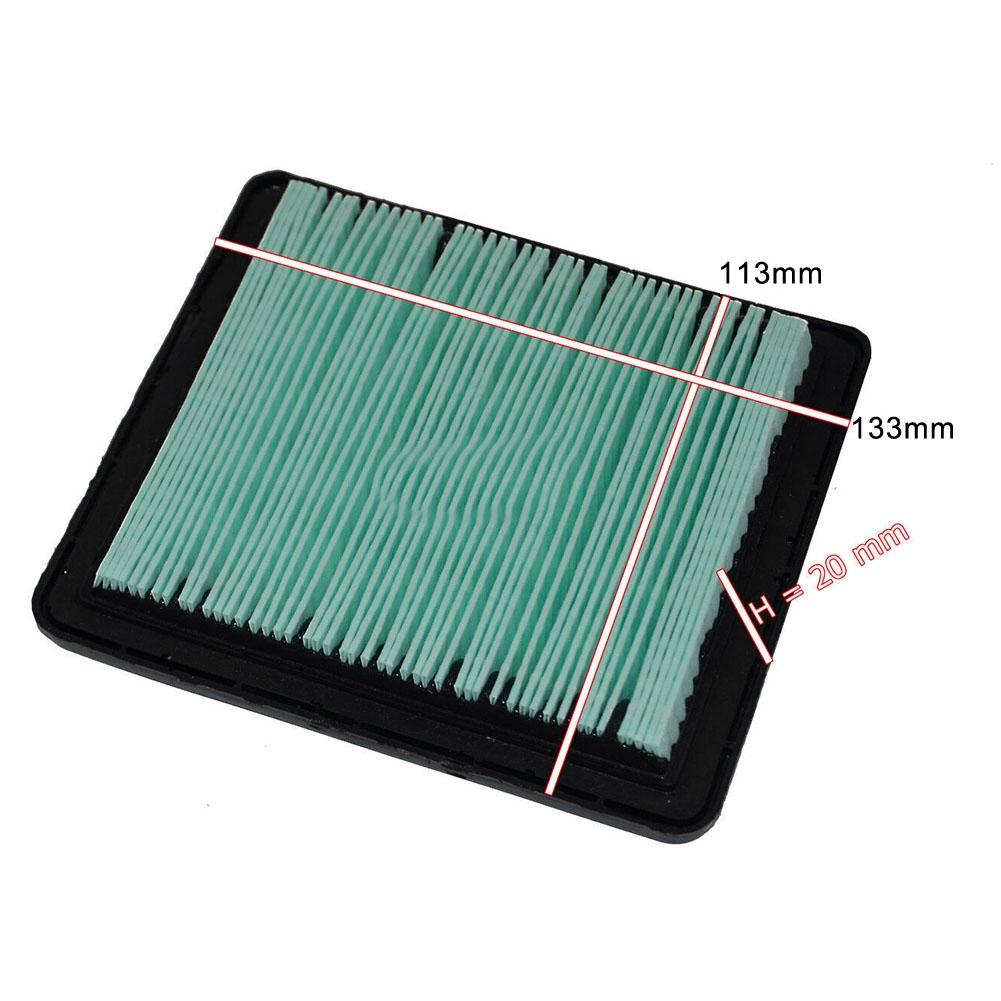 Garden Air Filter Green 133x113x20mm Lawn Mower Accessory