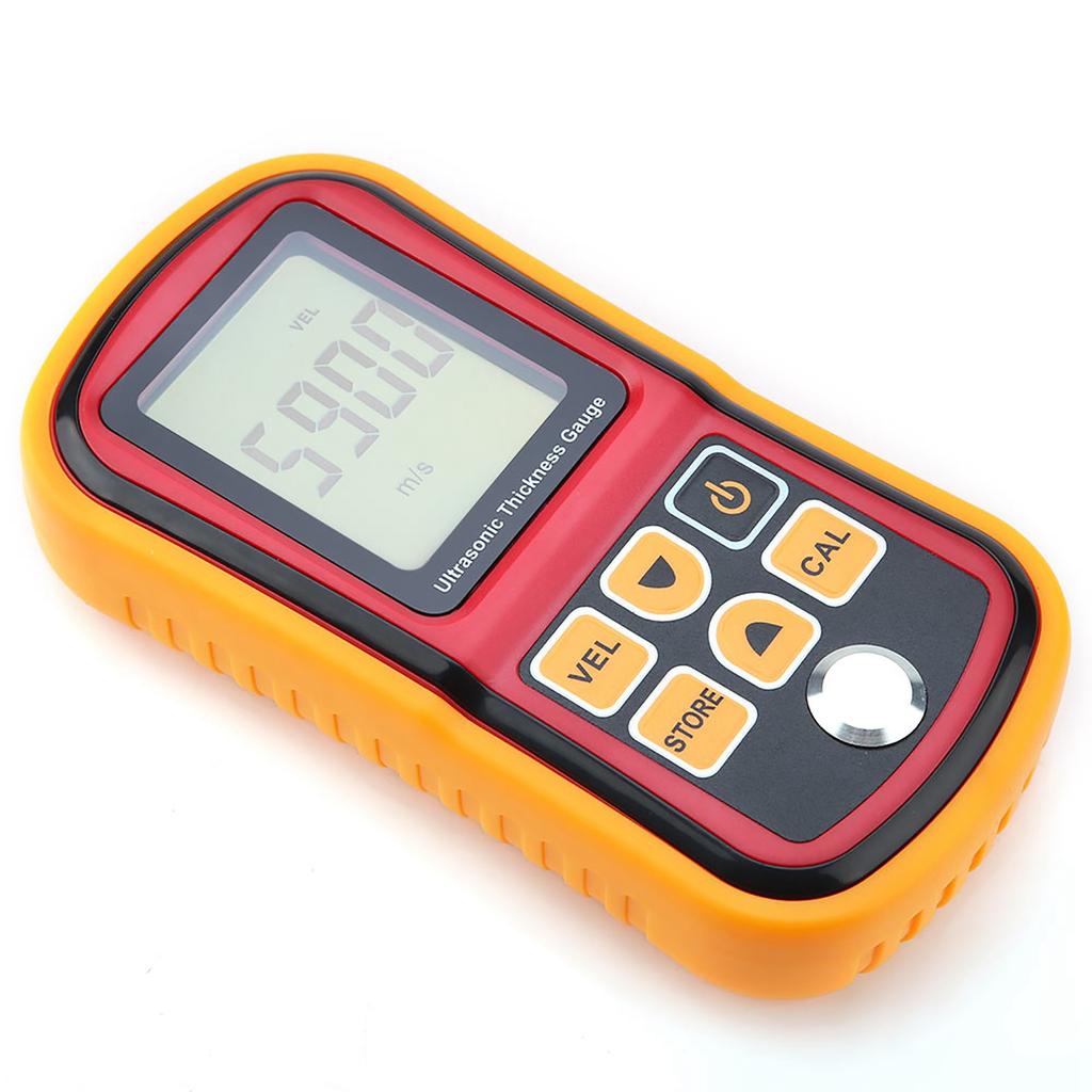 Auto Calibration Low Battery Large Lcd Display Digital Thickness Tester Material Thickness Gauge for Field for Work At Heights