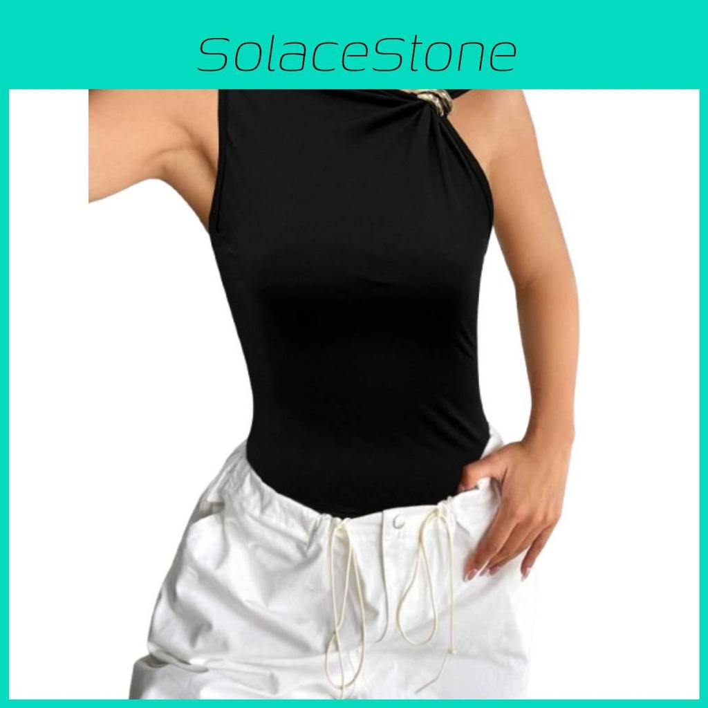 Streetwear T Shirt With Metal Ring Design For Youth And Teen Fashion