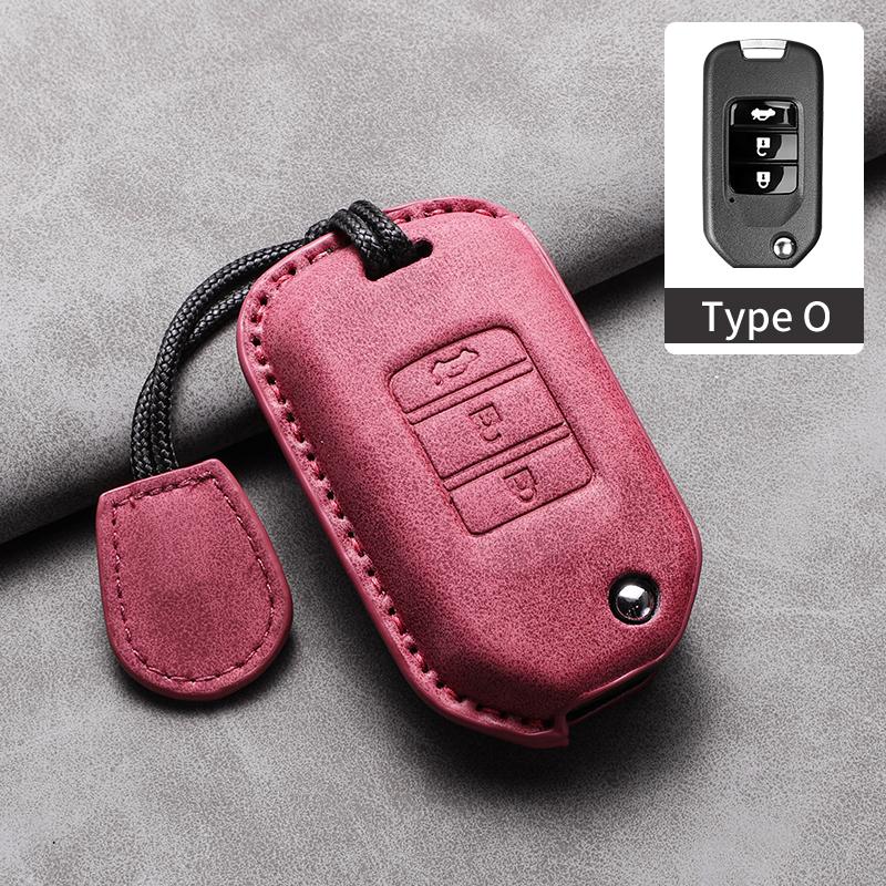 For Honda Accord Civic City Fit HR-V XR-V Folding Flip 2/3 Buttons Car Remote Key Case Cover Protection Shell Keychain Accessori