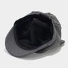 Cat Ear Hat For Women Autumn Winter Wool Blend Retro Octagon Cap With Sun Protection