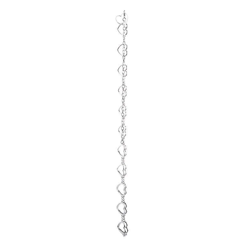Gold Metal Belt Fashion Women's Silver Waist Chain Women's Heart Chain Belt Dress Accessories