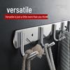 Honggong 304 Stainless Steel 6-Hook Wall Rack