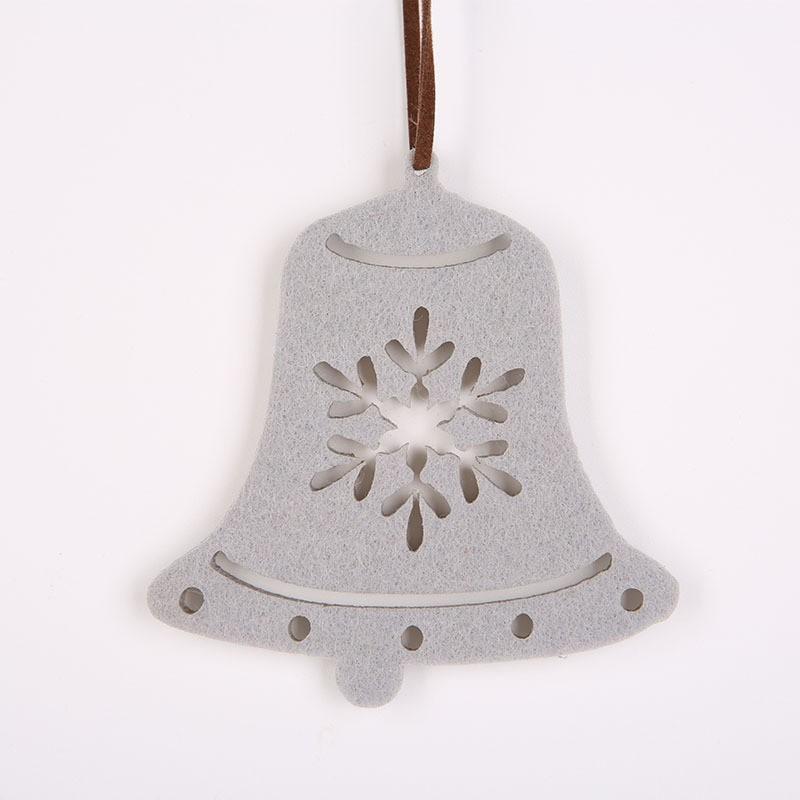 Neue Niedlichen Tier Cartoon Weihnachten Filz Anhänger Rentier Weihnachtsbaum Anhänger Party Navidad Dekorative Anhänger Urlaub Lieferungen