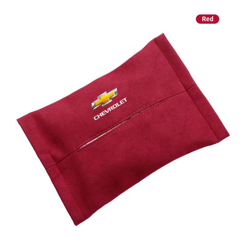 1Pcs Car Tissue Box Holder Sun Visor Seat Back Car Accessories For Chevrolet Colorado Cruze Spark Captiva Malibu Trax Aveo