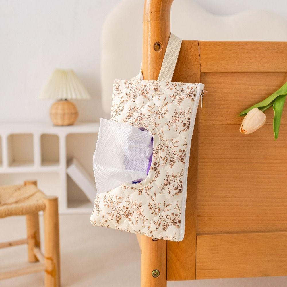 Reusable Baby Wipes Dispenser Portable Hanging Napkin Case Car Tissue Dispenser  Stroller Use