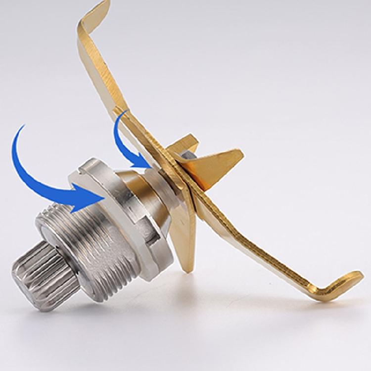 Stainless Steel Blender Blade Assembly Replacement Blender Easy Cleaning Bearing Extractors Accessories Part