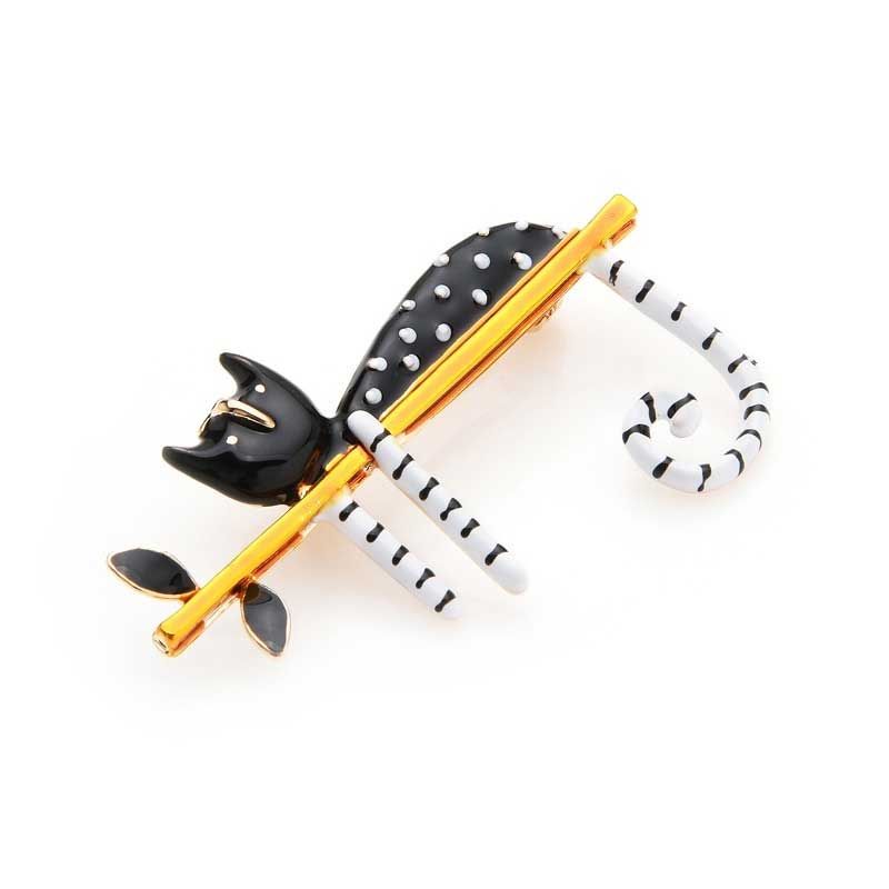 Cartoon Brooch, Alloy Dripping, Cute Animal Pin