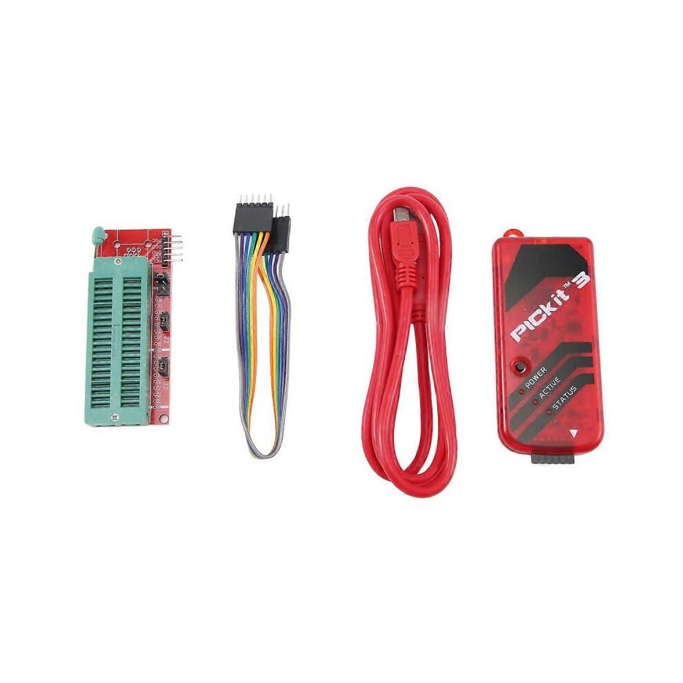 PICKIT3 Programmer + PIC ICD2 PIC Kit 2/3 Programming Adapter Universal Programmer Seat FZ0508