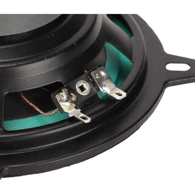 Car Coaxial Audio Speakers Stereo, 100W 4 Ohm Mid Range High Sensitivity 5 Inch 2 Way Car Coaxial Speaker for All Car Sound Systems