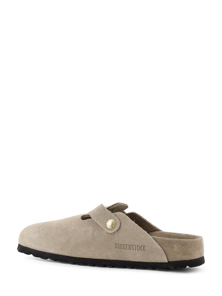 Birkenstock Boston Sandals Suede Beige
