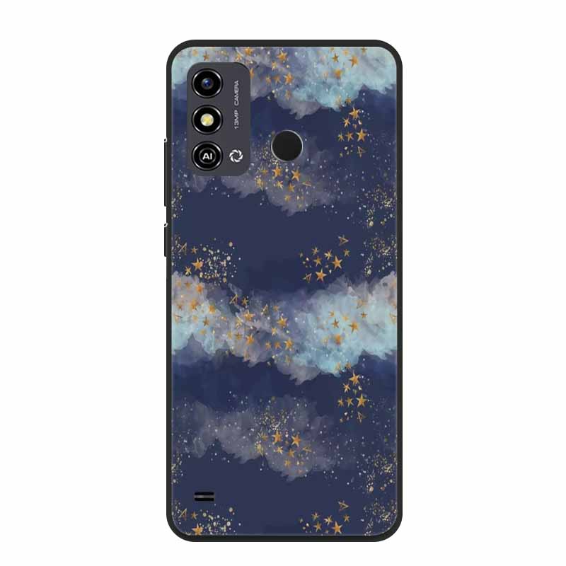 For ZTE Blade A53 Case Marble TPU Silicone Soft Back Cover Cases for ZTE Blade A53 A 53 Para 6.52" Cute Mica Painting New Coque