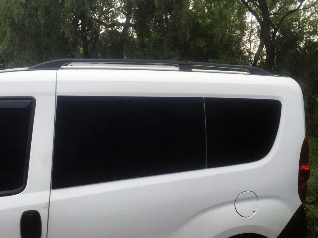 

Рейлінги Чорні Коротка, Пластикові ніжки для Opel Combo 2012-2018 рр.