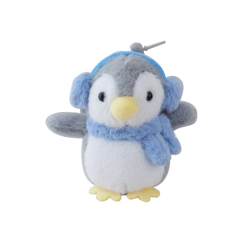 Cartoon Penguin Plush Keychain With Soft Pp Cotton Filling For Kids And Collectors