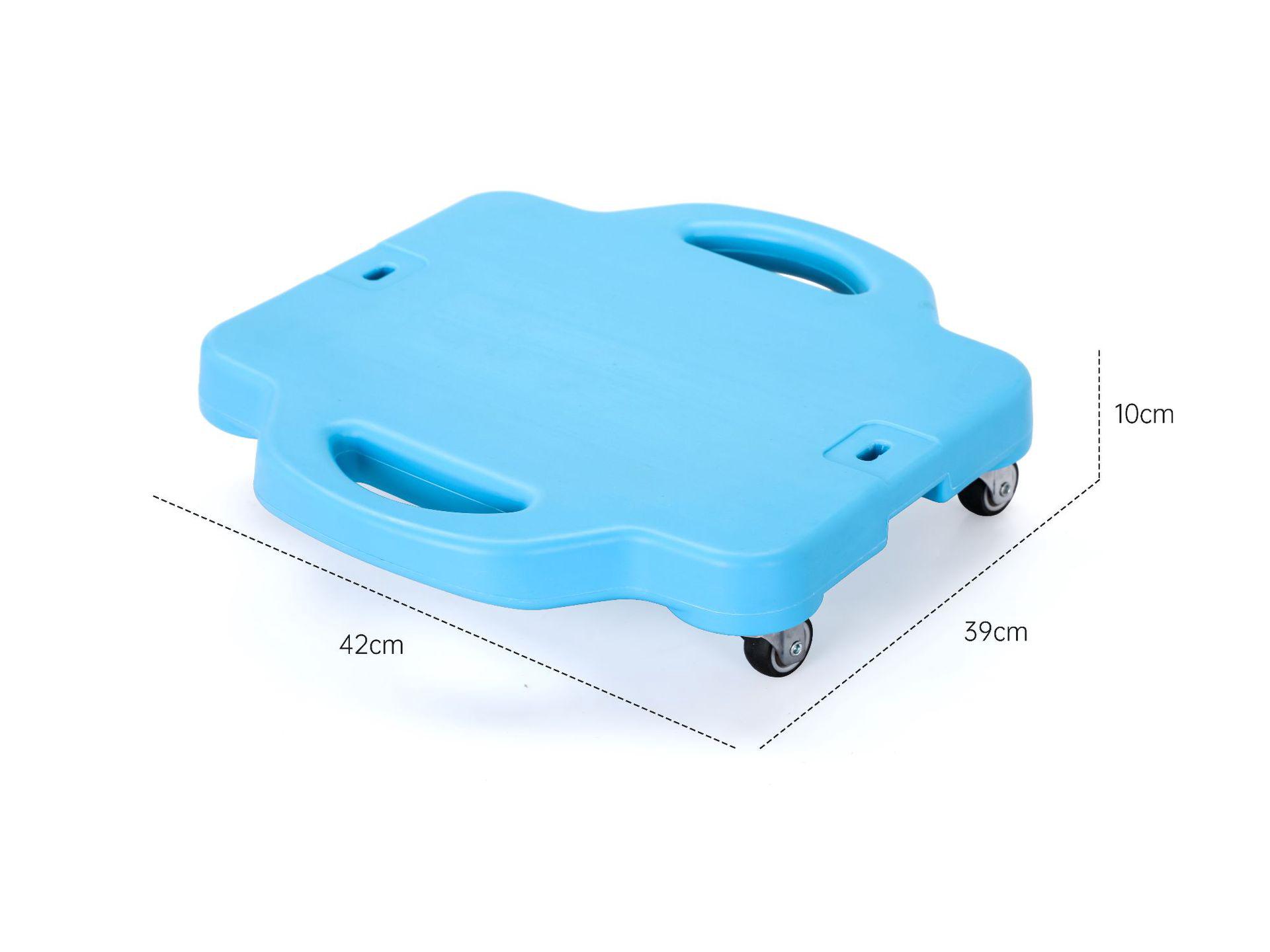 

Детский четырехколесный самокат для сенсорной интеграции: Вестибулярный балансировочный диск для дошкольного образования 42x39x10 cm