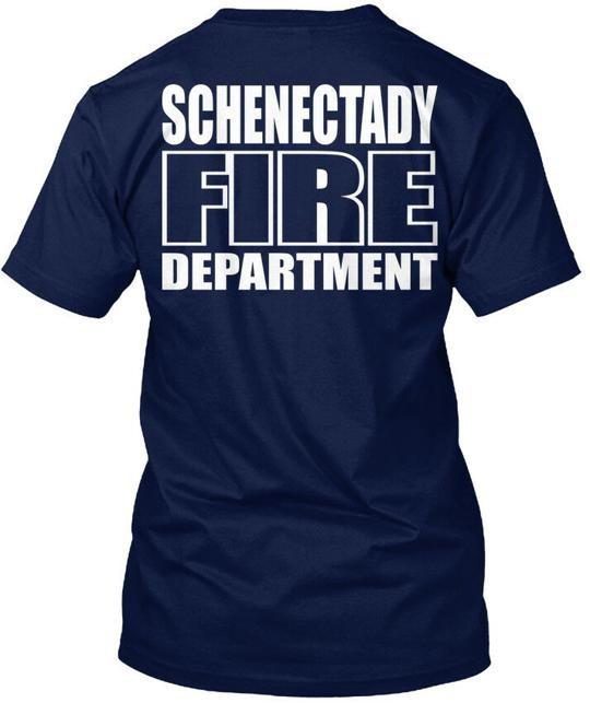 Schenectady Fire Dept 4 T-Shirt XXXXL