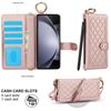 Crossbody RFID-Blockierendes Leder Cover Für Samsung Galaxy Z Fold 7 6 5 4 3 5G Mit Stifthalter Kartenfach Handyhülle (Kein Stift)
