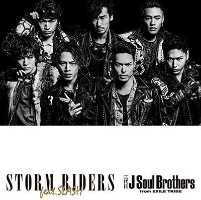 CD SANDAIME J SOUL BROTHERS FROM EXILE - STORM RIDERS feat.SLASH (CD+DVD)  RZCD59901B Japan ObiJapanese Pop/Rock Used