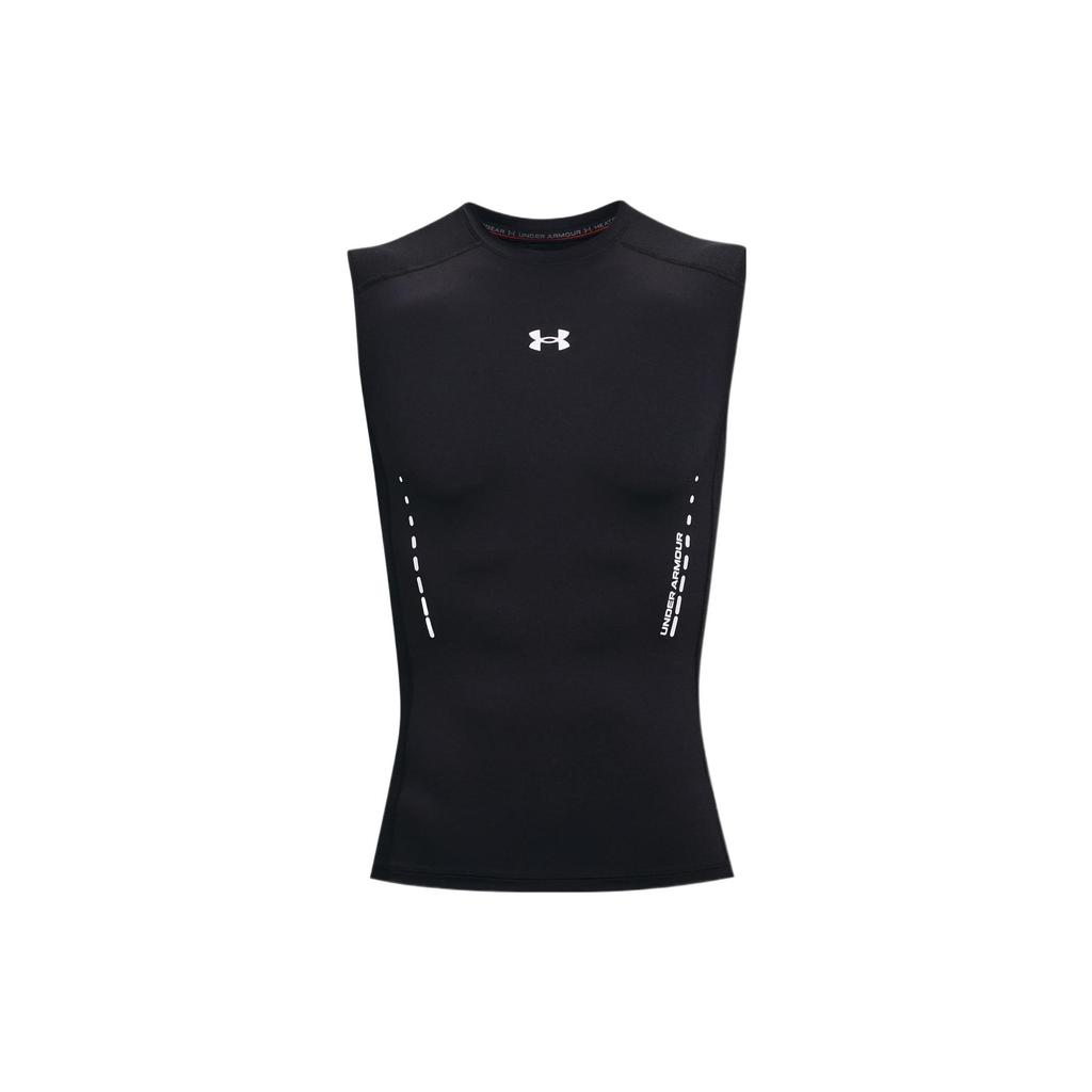 Under Armour Training Sports Compression Tank Top Men Tops Black 1370656-001