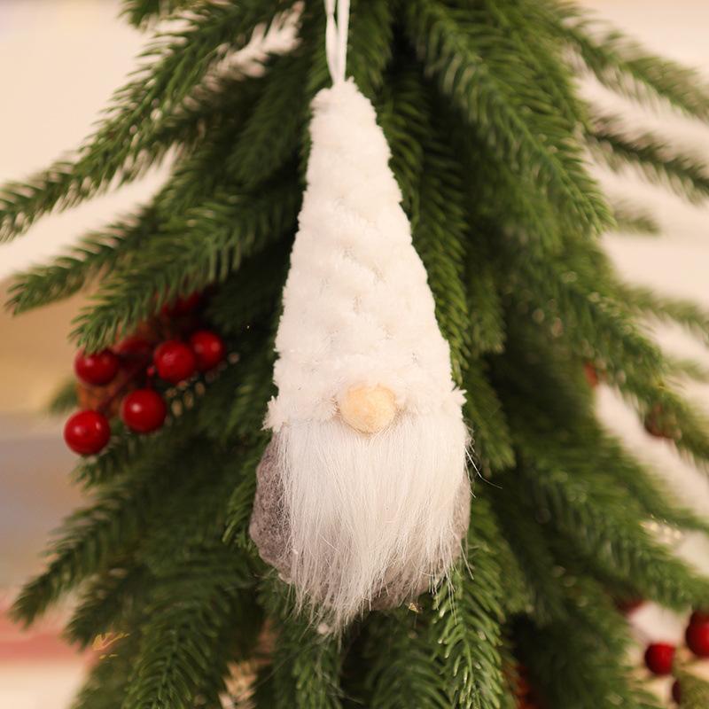 Christmas Knit Faceless Old Man Tree Ornaments - Small Hanging Pendants