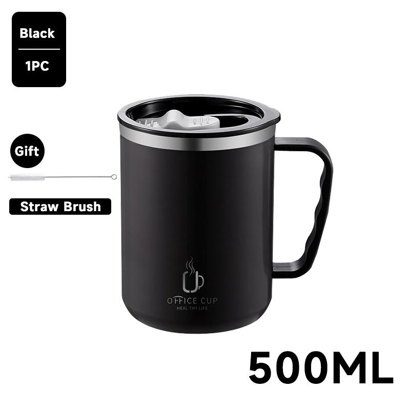 Coffee Mug Car Thermos Mug 380ML Travel Thermo Cup for Tea Water Coffee Double Stainless Steel