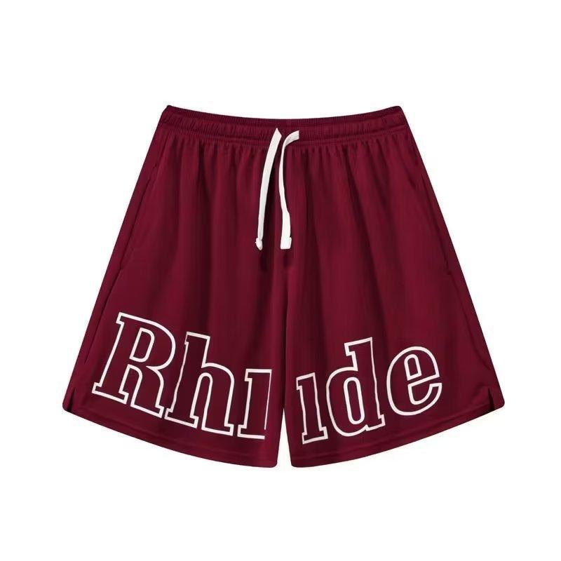 

Sports Shorts Men s Basketball Trousers Street Ball Quick-drying Beach Training Loose Four- and Five-point Pants Hip-hop Casual Pants M червоний