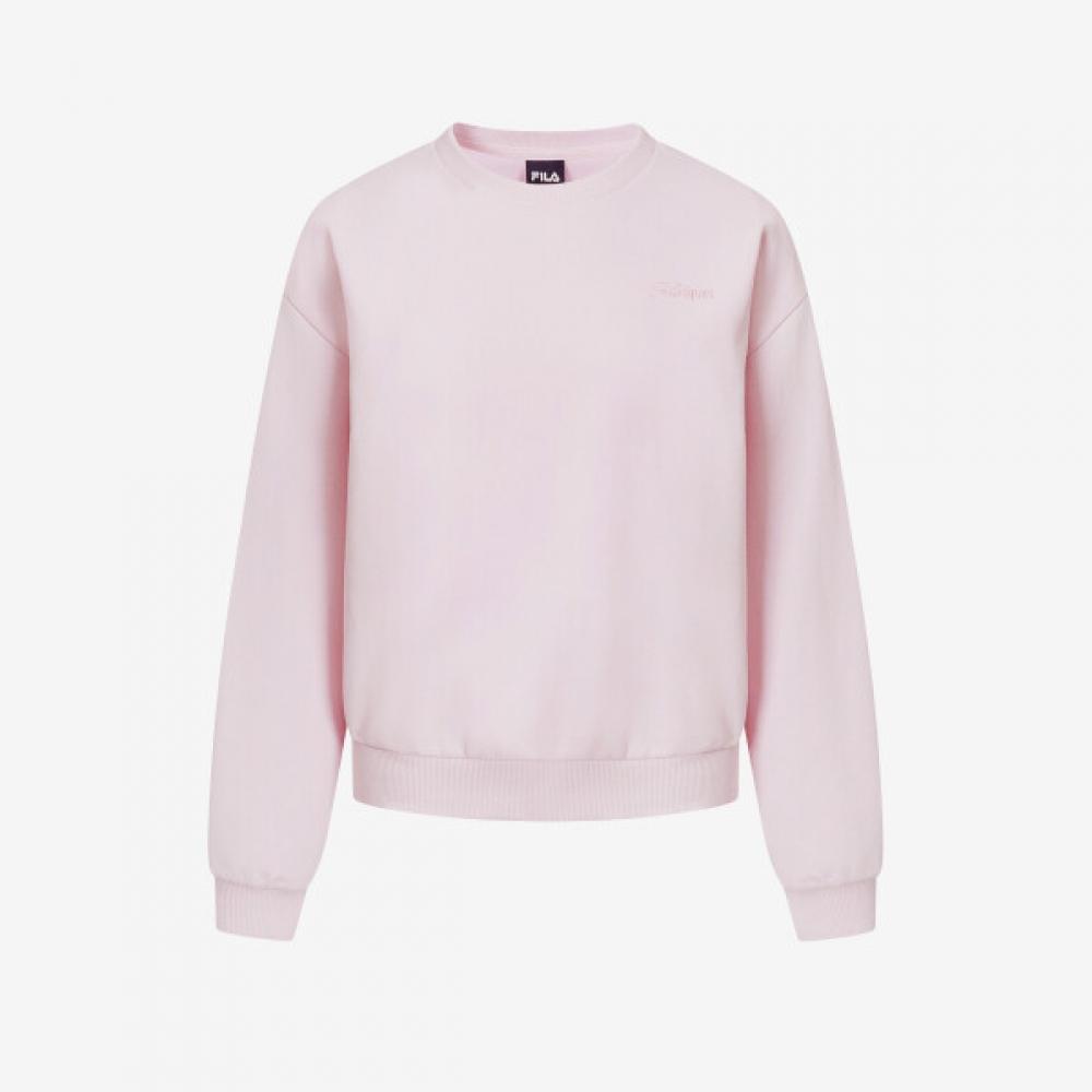 Fila Semi Crop Sweatshirt Pink/85