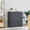 Storage Cabinet Anthracite Grey 80 x 40 x 90 cm Steel